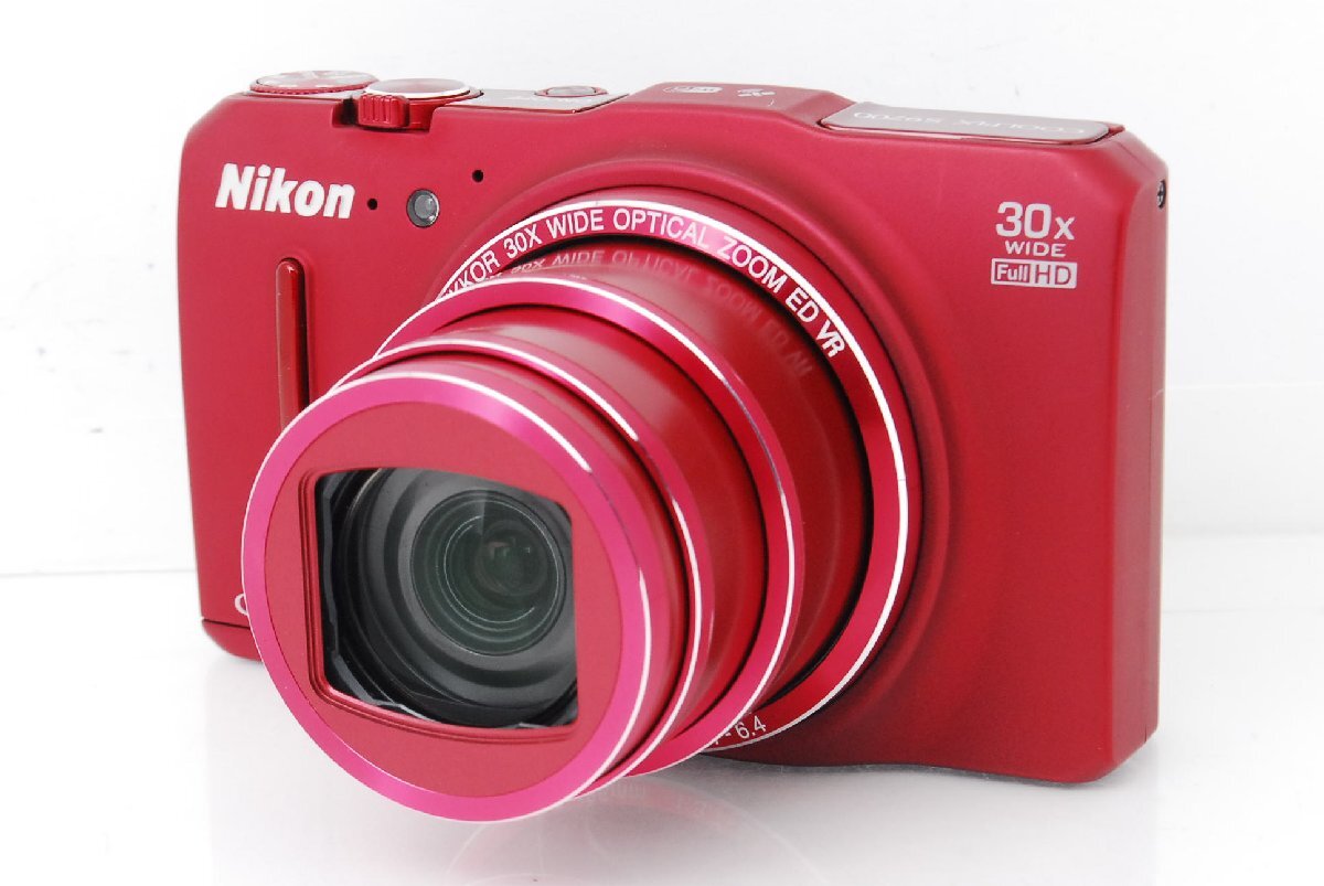 Nikon ニコン COOLPIX S9700 ヴェルヴェットレッド拍卖