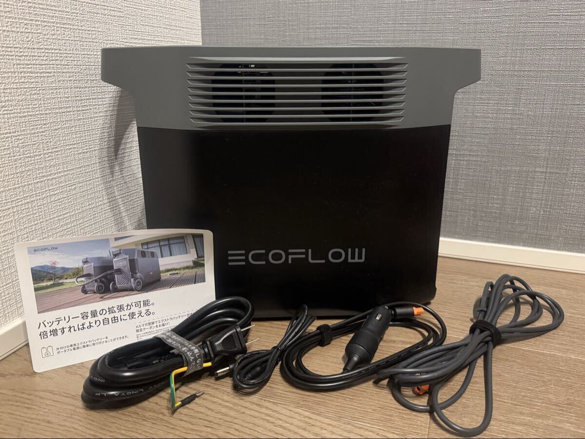 【11A32】EcoFlow エコフロー DELTA 2 デルタ ポータブル電源 リン酸鉄リチウムイオン電池搭載 アプリ操作可能 動作確認済み 未使用品拍卖