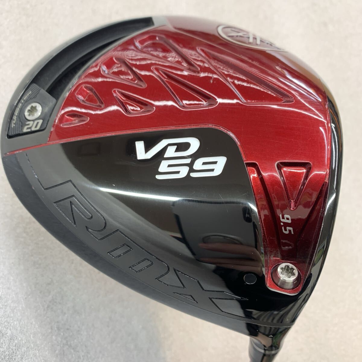 即決■1W / ヤマハ RMX VD59 Diamana YR50 9.5度 フレックスS 右 カバー無.レンチ無拍卖