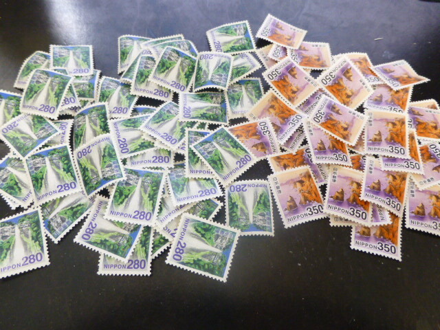 ☆通信用 未使用普通切手 糊ナシ 送料無料 総額 24000円拍卖