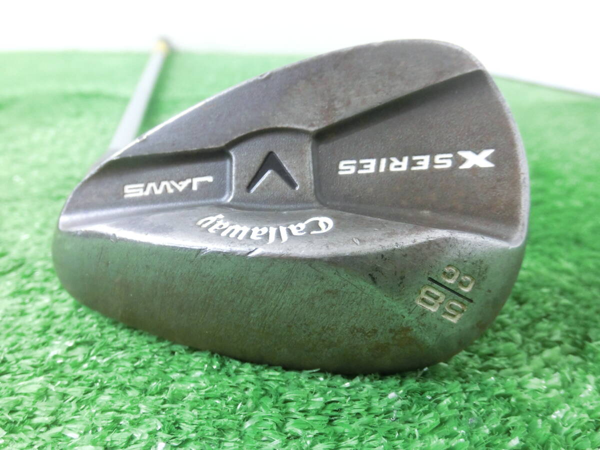♪Callaway キャロウェイ X SERIES JAWS 8 R 58-CC ウェッジ 58°/スチールシャフト Dynamic Gold FLEX-S300 中古品 P0452♪拍卖