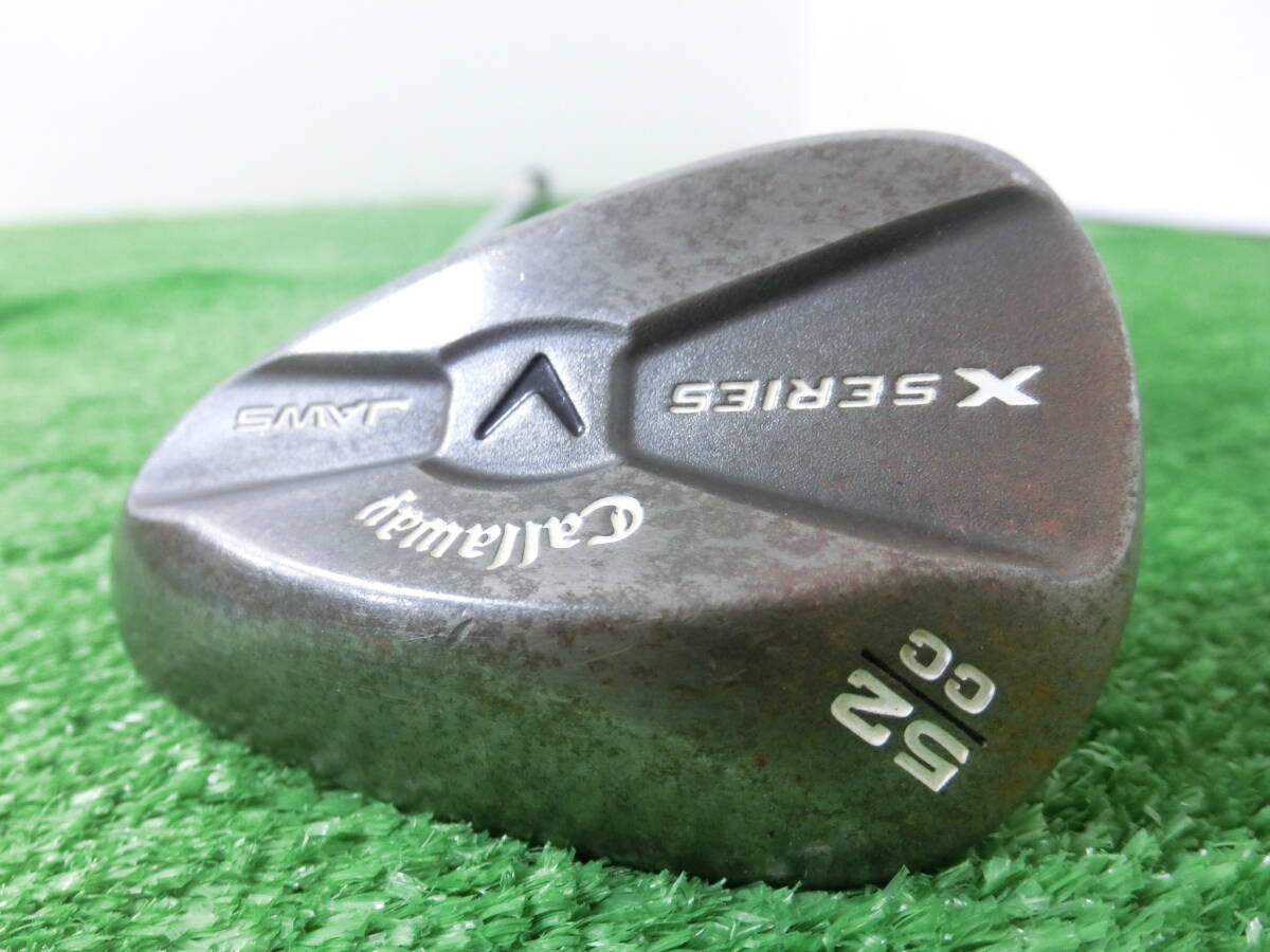 ♪Callaway キャロウェイ X SERIES JAWS 12 R 52-CC ウェッジ 52°/スチールシャフト Dynamic Gold FLEX-? 中古品 P0455♪拍卖