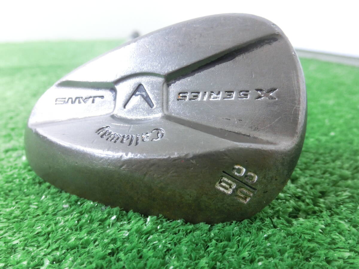 ♪Callaway キャロウェイ X SERIES JAWS 13 R 58-CC ウェッジ 58°/スチールシャフト Dynamic Gold FLEX-? 中古品 P0458♪拍卖