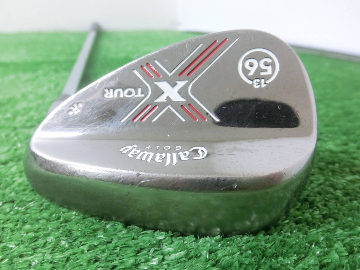 ♪Callaway キャロウェイ X TOUR FORGED R 56-13 ウェッジ 56°/スチールシャフト Dynamic Gold FLEX-? 中古品 P0461♪拍卖