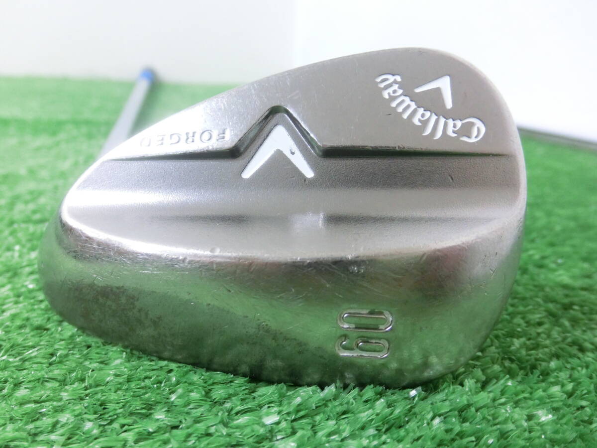 ♪Callaway キャロウェイ V FORGED R 60-9 ウェッジ 60°/スチールシャフト 不明 FLEX-? 中古品 P0467♪拍卖
