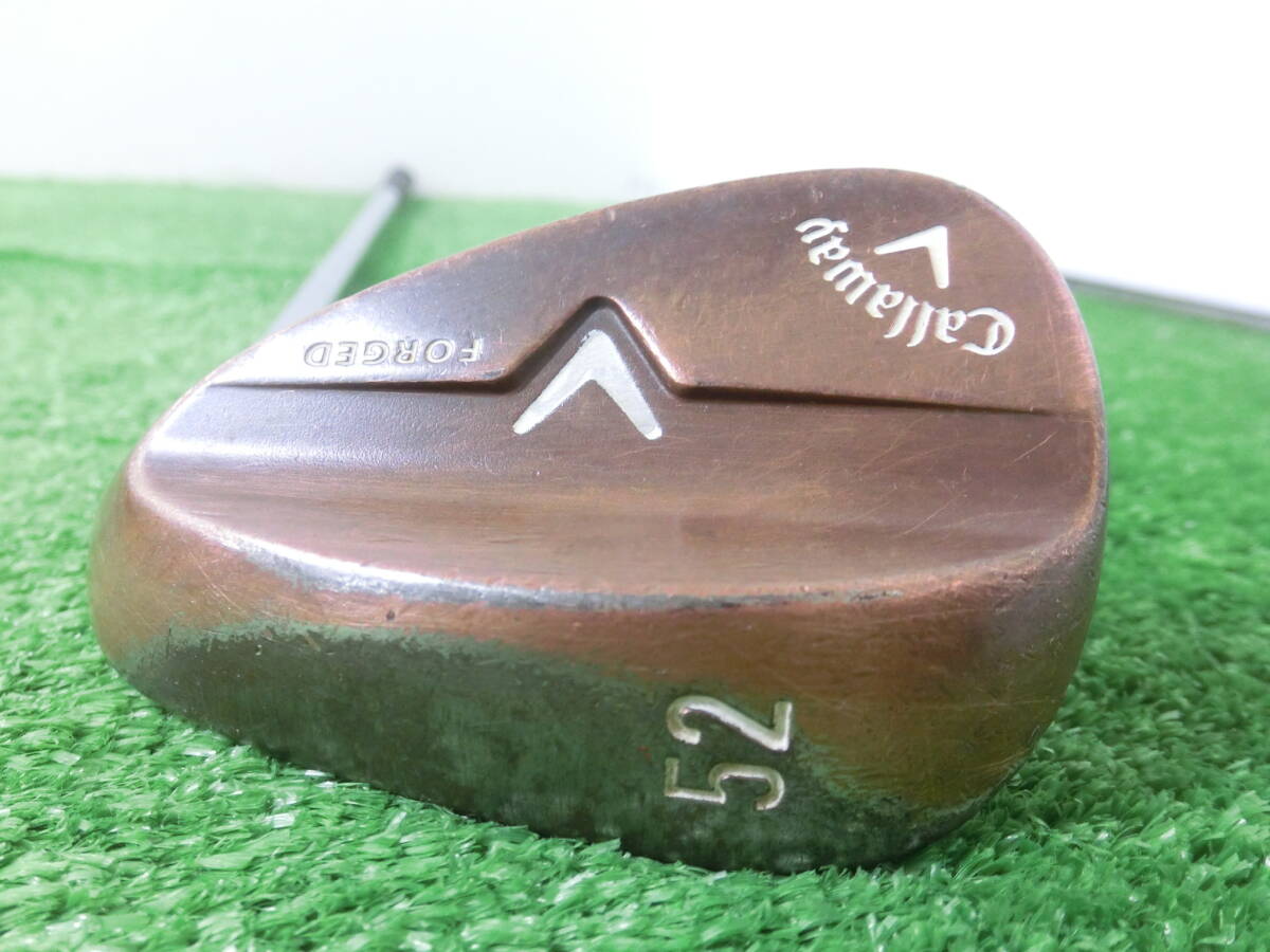 ♪Callaway キャロウェイ V FORGED R 52-10 ウェッジ 52°/スチールシャフト N.S.PRO MODUS3 FLEX-? 中古品 P0468♪拍卖