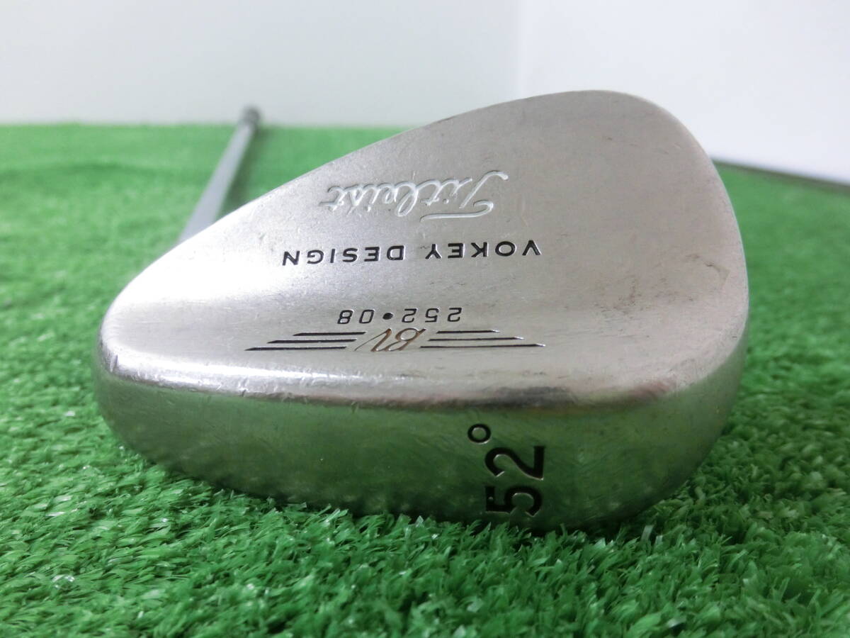 ♪Titleist タイトリスト BV VOKEY DESIGN 252-08 ウェッジ 52°/スチールシャフト Dynamic Gold FLEX-S200 中古品 P0476♪拍卖