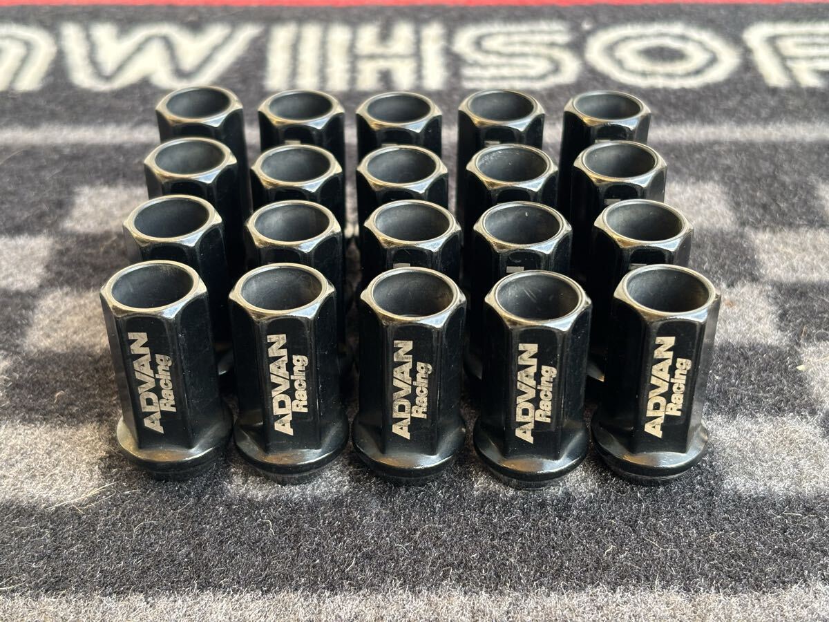 ADVAN Racing NUT M12×1.50P H17 BL アドバン ホイールナット【中古品】拍卖