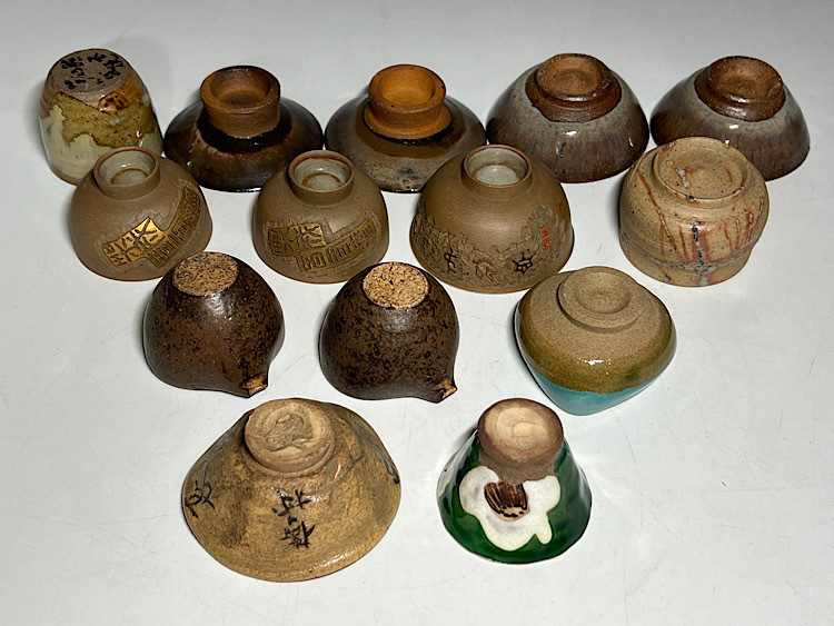 【瑞】陶磁製 猪口 酒器 14点 まとめて 拍卖