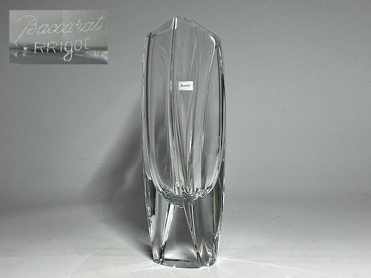 【瑞】バカラbaccarat リゴット フラワーベース 拍卖