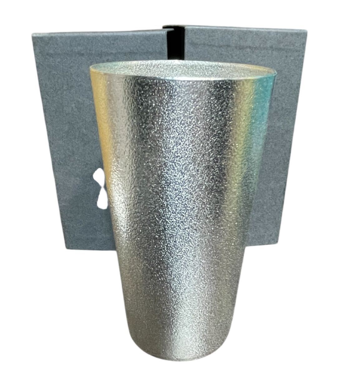 大阪・関西万博「JAPAN CRAFT EXPO 2025」出展作品 能作 NOUSAKU 錫100% ビアカップ タンブラー 215g拍卖