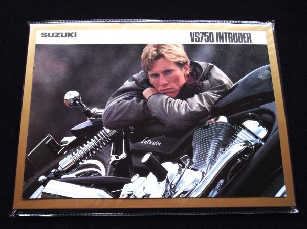 スズキ VS750イントルーダー 1985年? 希少カタログ・美美美品・送料無料!拍卖