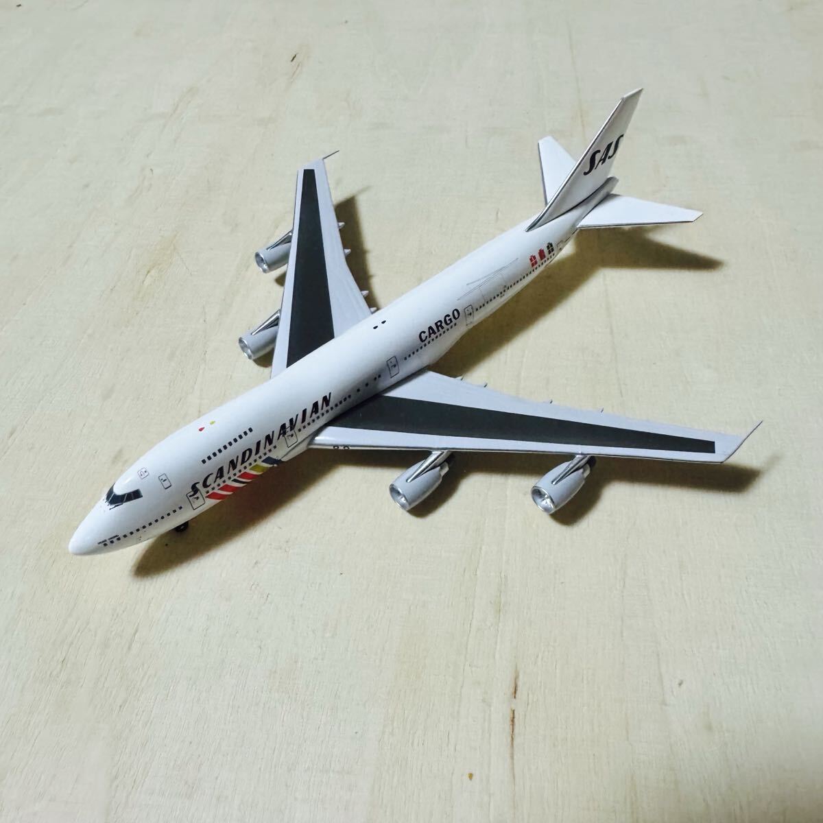 Aero Classics 1/400 スカンジナビア航空 B747-200 N517MC #1272拍卖