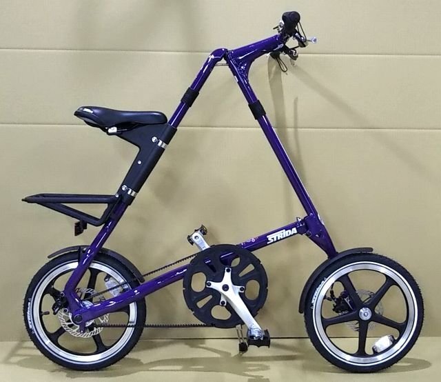 新品 ストライダ LT オーベルジーヌ パープル 送料無料(北海道、沖縄、離島除く) 折りたたみペダル 純正センタースタンド 国内正規代理店拍卖