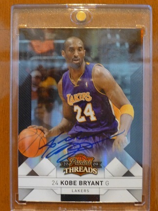 ◇◆コービー・ブライアント☆サインカード◆◇kobebryant auto nba panini拍卖