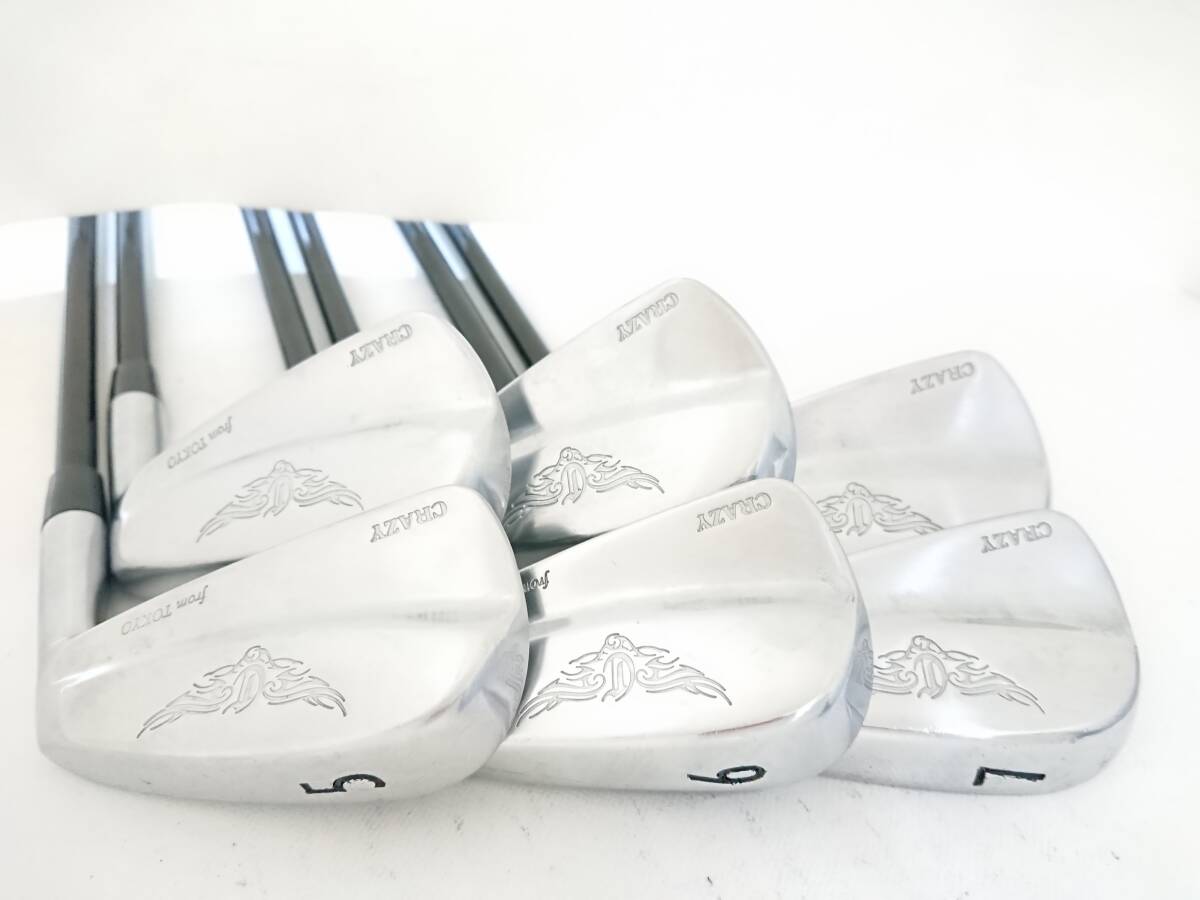 貴重な良品 !!!◆◆ 最高級 超希少 クレイジー CRAZY MB FORGED 幻のマッスルバック!!! ◆◆高性能 CRAZY BLACK !!!拍卖