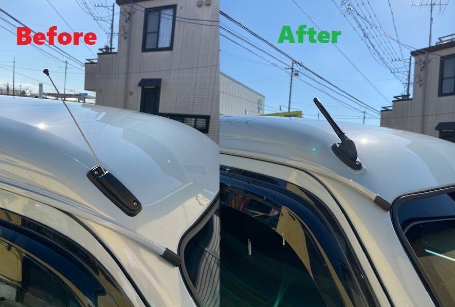 限定セール!アトレーワゴン、ハイゼットカーゴ、ピクシスバン用 マイクロアンテナキット 拍卖