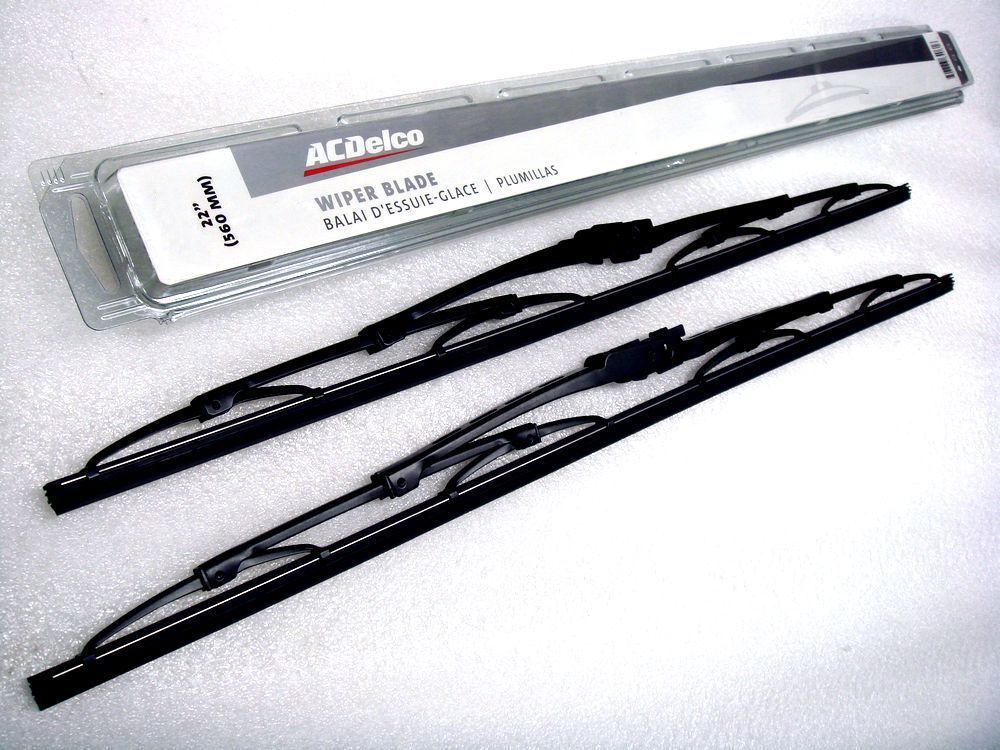 送料無料 (沖縄・離島除く) 2002~2006y キャデラック エスカレード ACDelco 22インチ (約560mm) ワイパーブレード 2本セット拍卖