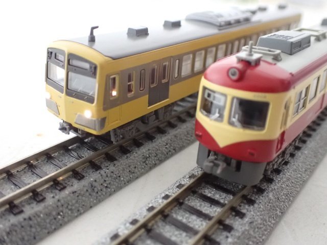 Nゲージ 私鉄電車 2セット MICROACE A-3365 長野電鉄 2000系 3両/KATO 10-055 西武新101系8両 ★ 738CA-88拍卖