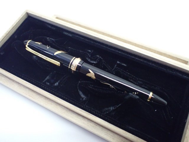 【開封・未使用】SAILOR セーラー 優美蒔絵 蝶 14K 中字 M プロフィット 万年筆 木箱付 ♪ 73E87-12拍卖