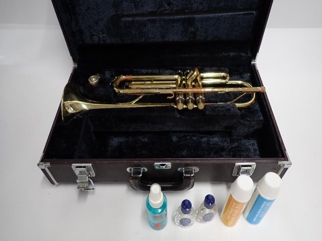 YAMAHA YTR-235 YTR235 ヤマハ トランペット マウスピース/ハードケース付 ∬ 73FC2-49拍卖