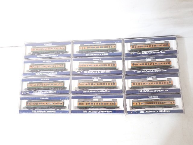 TOMIX トミックス Nゲージ 国鉄 湘南色電車 12両セット(2331/2332/2334/2335/2381/2383/2384/2385/2386) ★ 738CA-81拍卖