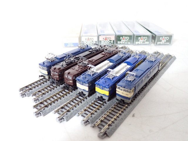 KATO カトー Nゲージ 電気機関車 6両セット(302/3020-3/3020-4/3023-1/3023-2/3025) ★ 738CA-113拍卖