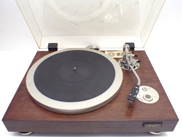 【ジャンク品】MICRO マイクロ DD-8 レコードプレーヤー ダイレクトドライブ Ortofon FF15XE MkII カートリッジ付 ♪ 73F37-3拍卖