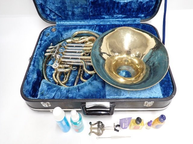 YAMAHA YHR-663 YHR663 ヤマハ デタッチャブル フレンチホルン フルダブルホルン マウスピース/ハードケース付 ∬ 73FC2-6拍卖
