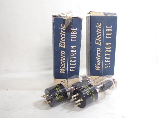 Western Electric ウエスタンエレクトリック 真空管 101D 2個セット 元箱付き(1) ★ 743E0-14拍卖