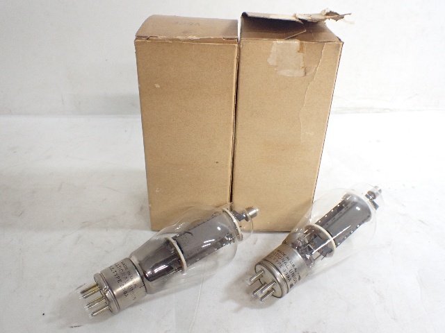 【未使用保管品】NATIONAL UNION 真空管 339A USA製 W.E TYPE 339A 2本 (2) ★ 743E0-9拍卖