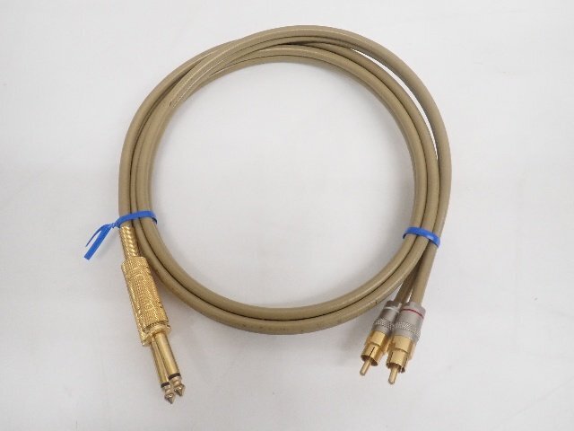Mark Levinson MLAS LTD H.F.C SWISS MADE RCAケーブル/フォーン端子 約1.5m マークレビンソン (2) ∩ 741CB-19拍卖