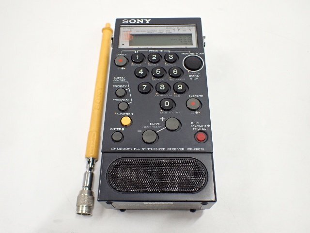 【ジャンク品】SONY ソニー シンセサイザーレシーバー ICF-PRO70 FM/LW/MW/SW RECEIVER ラジオ £ 7383C-186拍卖