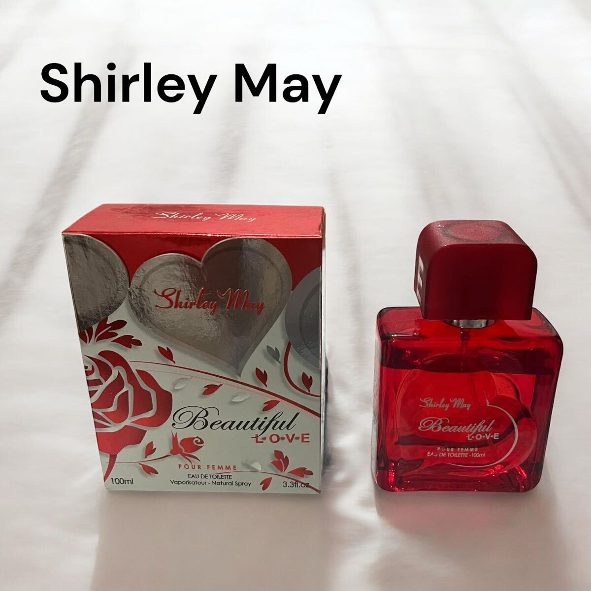 Shirley May Beautiful Love シャリーメイ 香水 100ml レディース EDT 箱付 オードトワレ 美品 拍卖