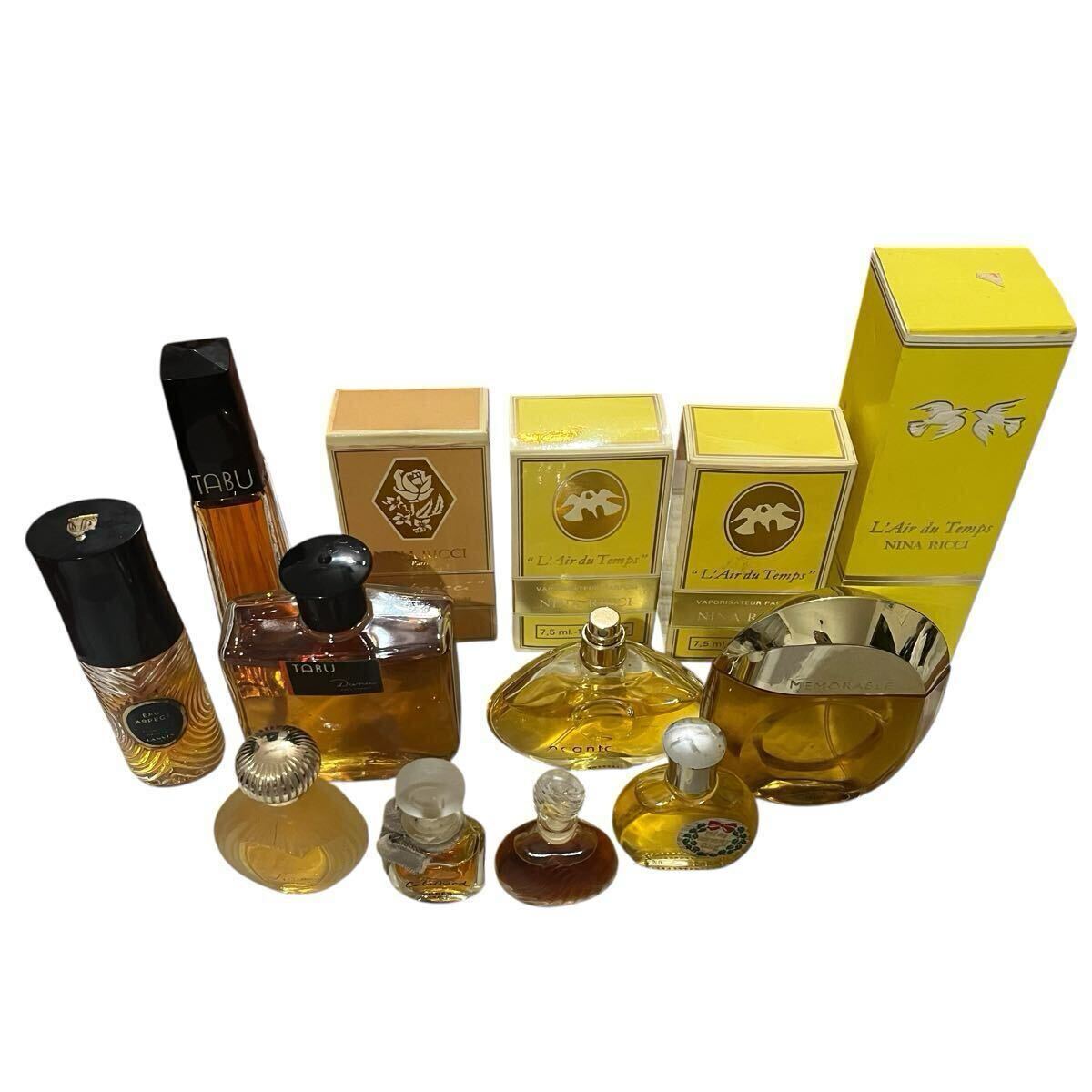 香水まとめ売り 13本セット まとめて ジャンク含む 現状 減りあり NINARICCI LANVIN TABU など フレグランス拍卖
