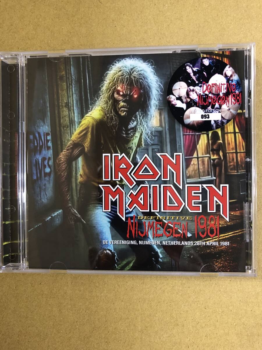 IRON MAIDEN / DEFINITIVE NIJMEGEN 1981 (1CD + bonus DVDR)拍卖