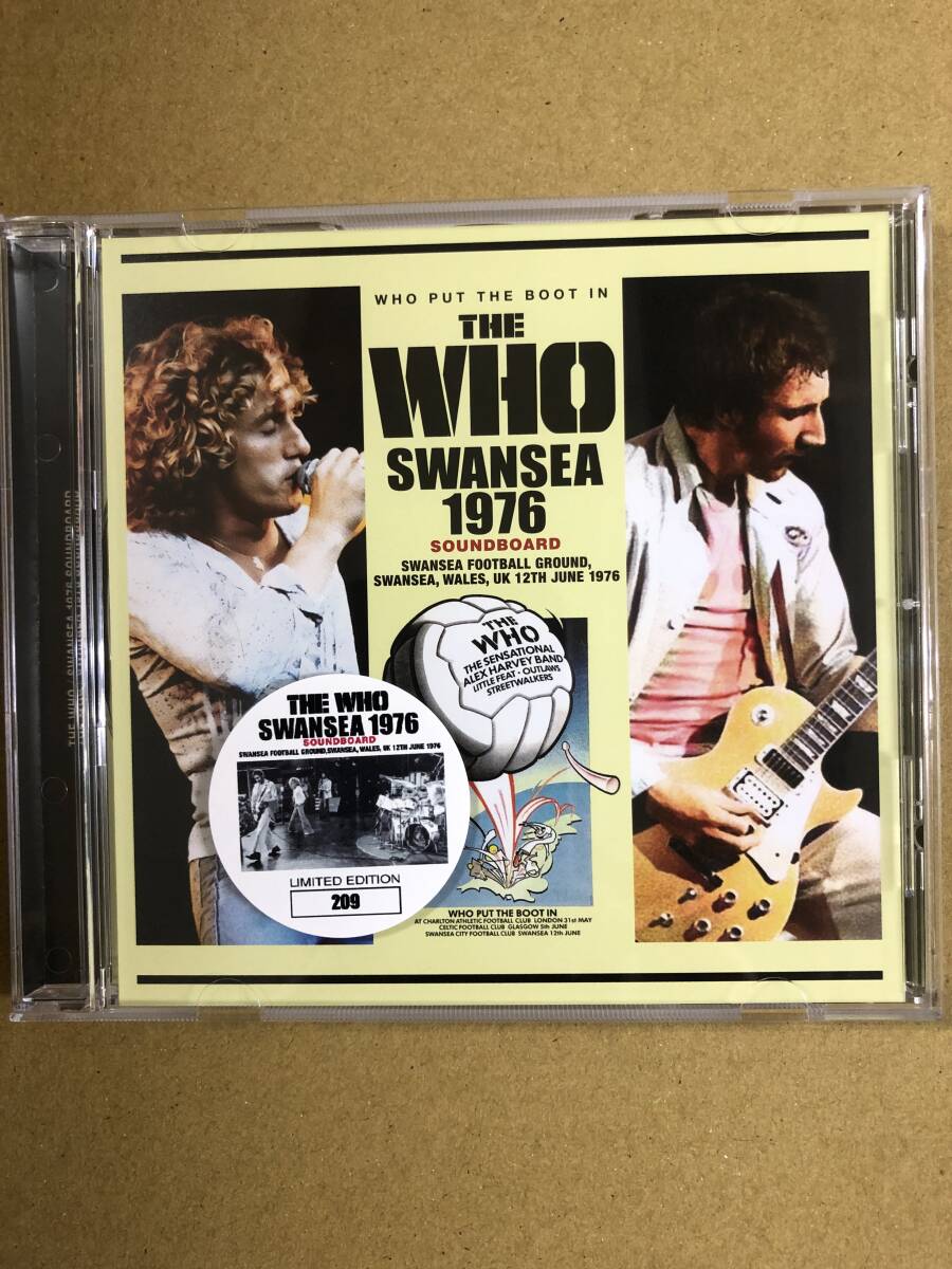THE WHO / SWANSEA 1976 SOUNDBOARD (1CD)拍卖