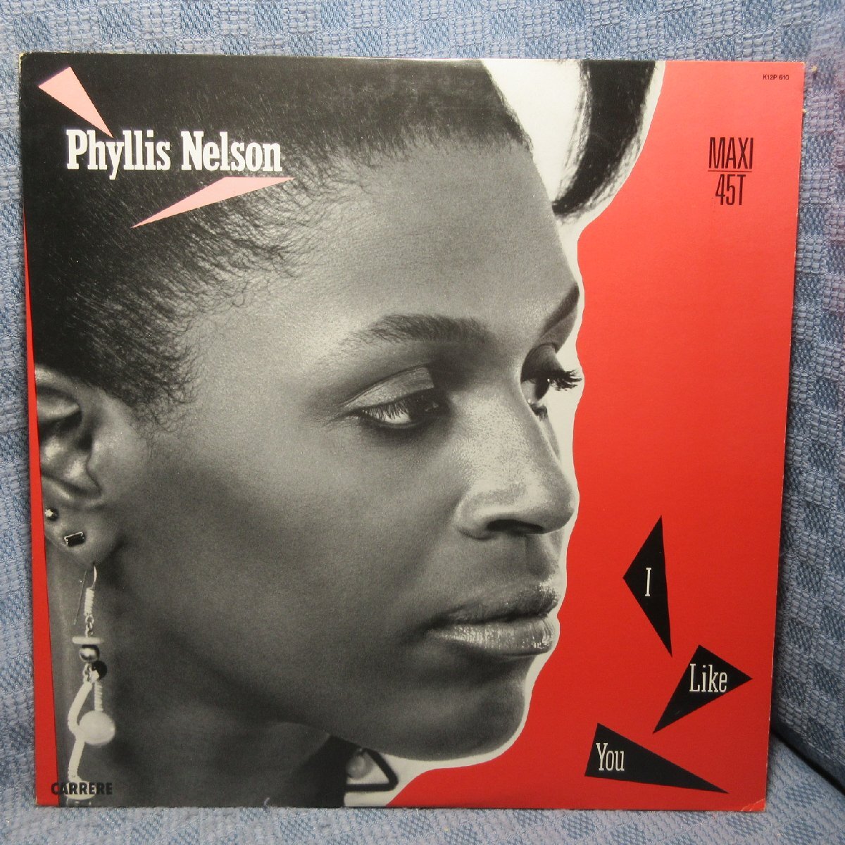 VA458●K13P610 フィリス・ネルソン PHYLLIS NELSON「I LIKE YOU アイ・ライク・ユー」12インチレコード(アナログ盤)拍卖