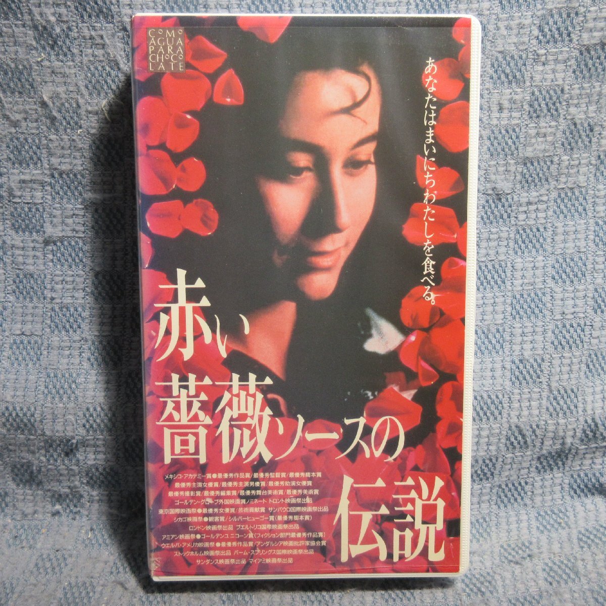 MA040●RF-1039「赤い薔薇ソースの伝説(Como agua para chocolate)」VHSビデオ レンタル落ち拍卖