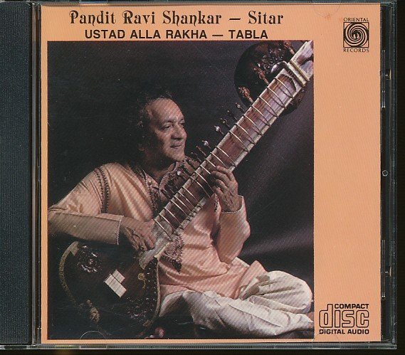 JA987●ラヴィ・シャンカール、アラ・ラカ「The Genius Of Pandit Ravi Shankar」CD /シタール タブラ拍卖