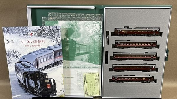 XB520●【 KATO 10-1957 14系500番台 SL冬の湿原号 5両セット 】付属パーツ未使用 / 鉄道模型 Nゲージ カトー拍卖