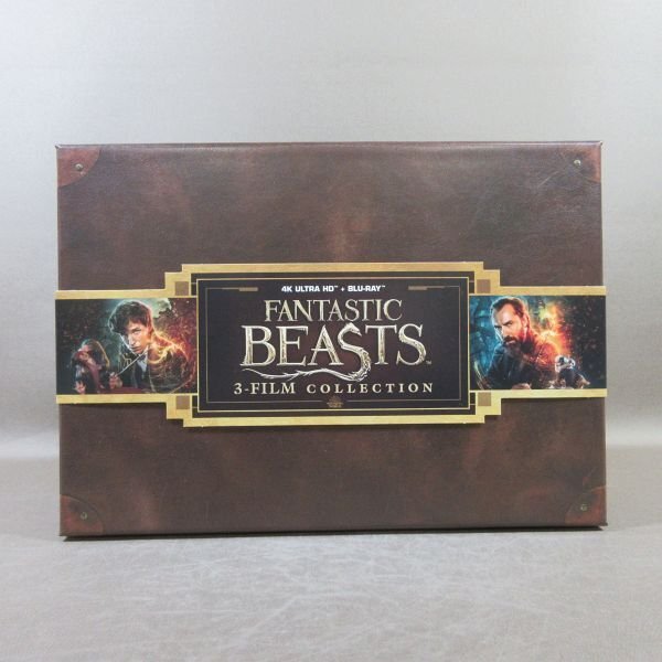 D311●「ファンタスティック・ビースト 3-Film コレクション ニュートのスーツケースBOX<4K ULTRA HD&ブルーレイセット>」Blu-ray拍卖
