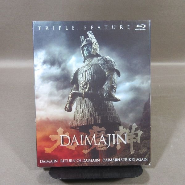 KA890●「DAIMAJIN TRIPLE FEATURE 大魔神 トリプルフューチャー」輸入盤 Blu-ray 北米版 (ディスク未開封)拍卖