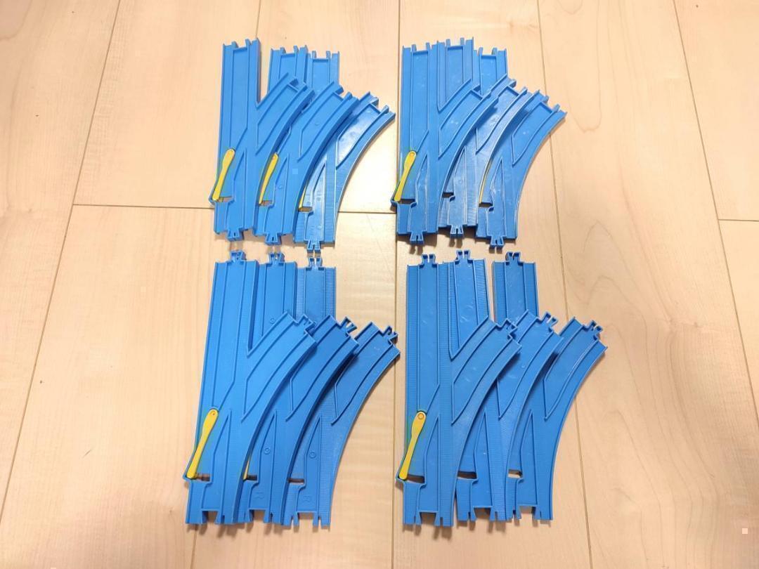 プラレール まとめ売り R-11 ターンアウトレール 12本 検)大量・中古・ポイント消化・クーポン消化拍卖