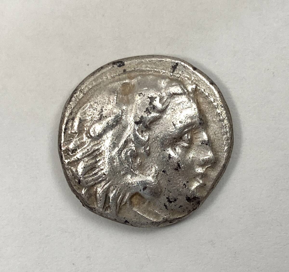 1円スタート! ★古代ギリシャマケドニア イオニア コロポン アンティゴノス1世 (310-301 BC)ドラクマ銀貨★古代ギリシャ拍卖