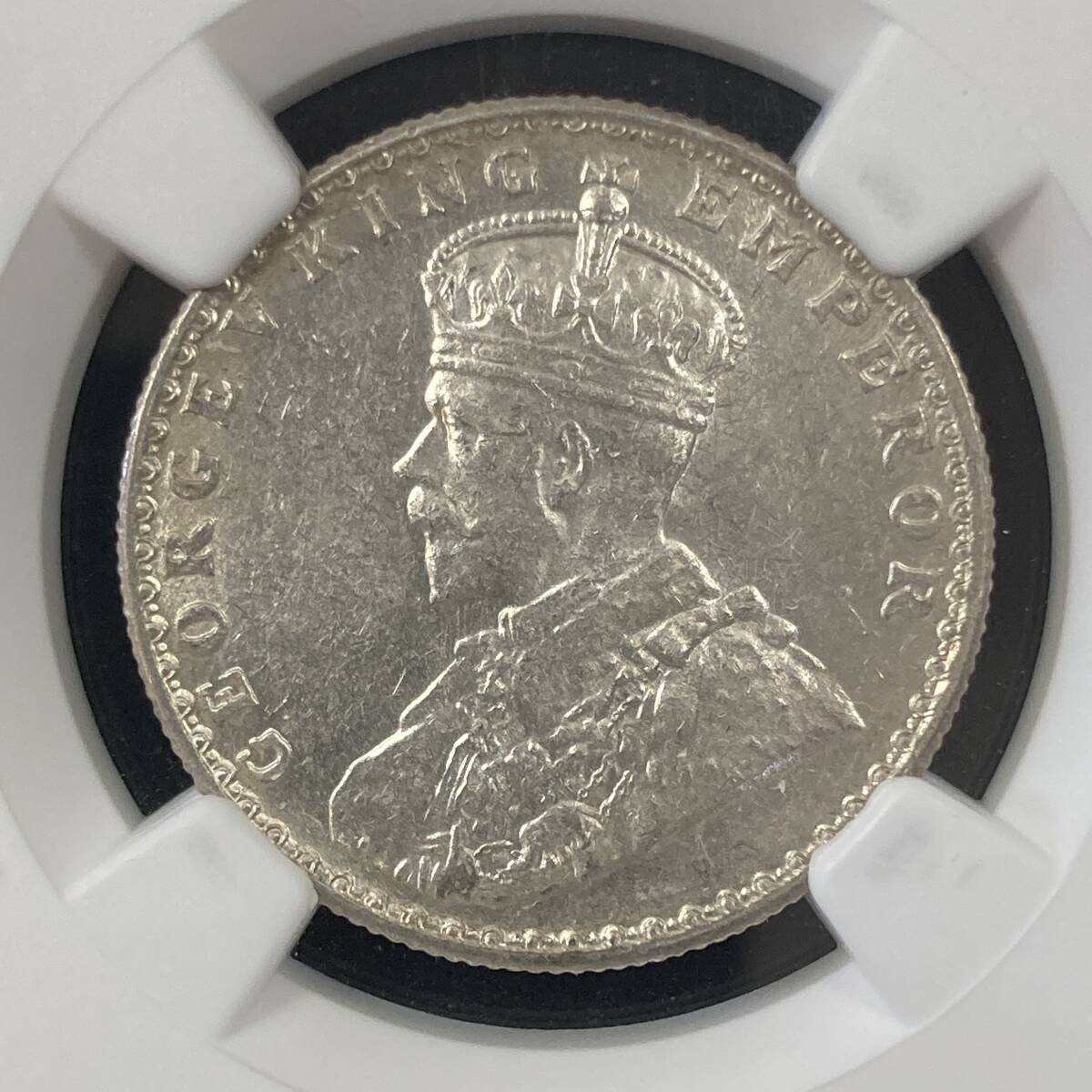 1円スタート! ★ NGC MS63 インド・1/2ルピー銀貨 1928 (B)★外国コイン★アンティークコイン 拍卖
