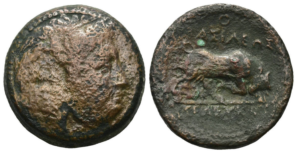 1円スタート! ★古代ギリシャ セレウコス朝★セレウコス1世 (c. 312-281 BC) AE(ブロンズ)コイン★古代ギリシャ拍卖