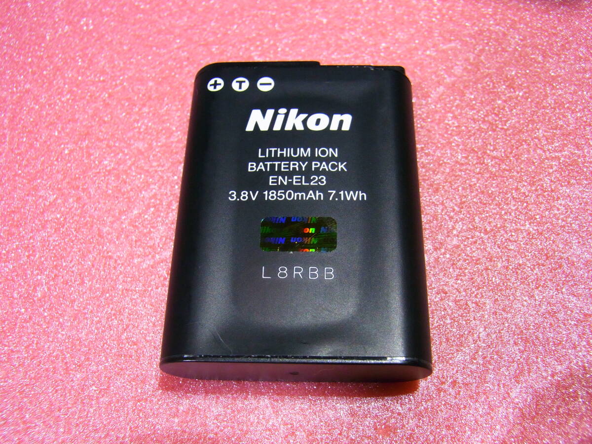 【美品】【即決】 ニコン NIKON 【純正品】 バッテリー EN-EL23 P600 P610 P610s B700 動作品 拍卖