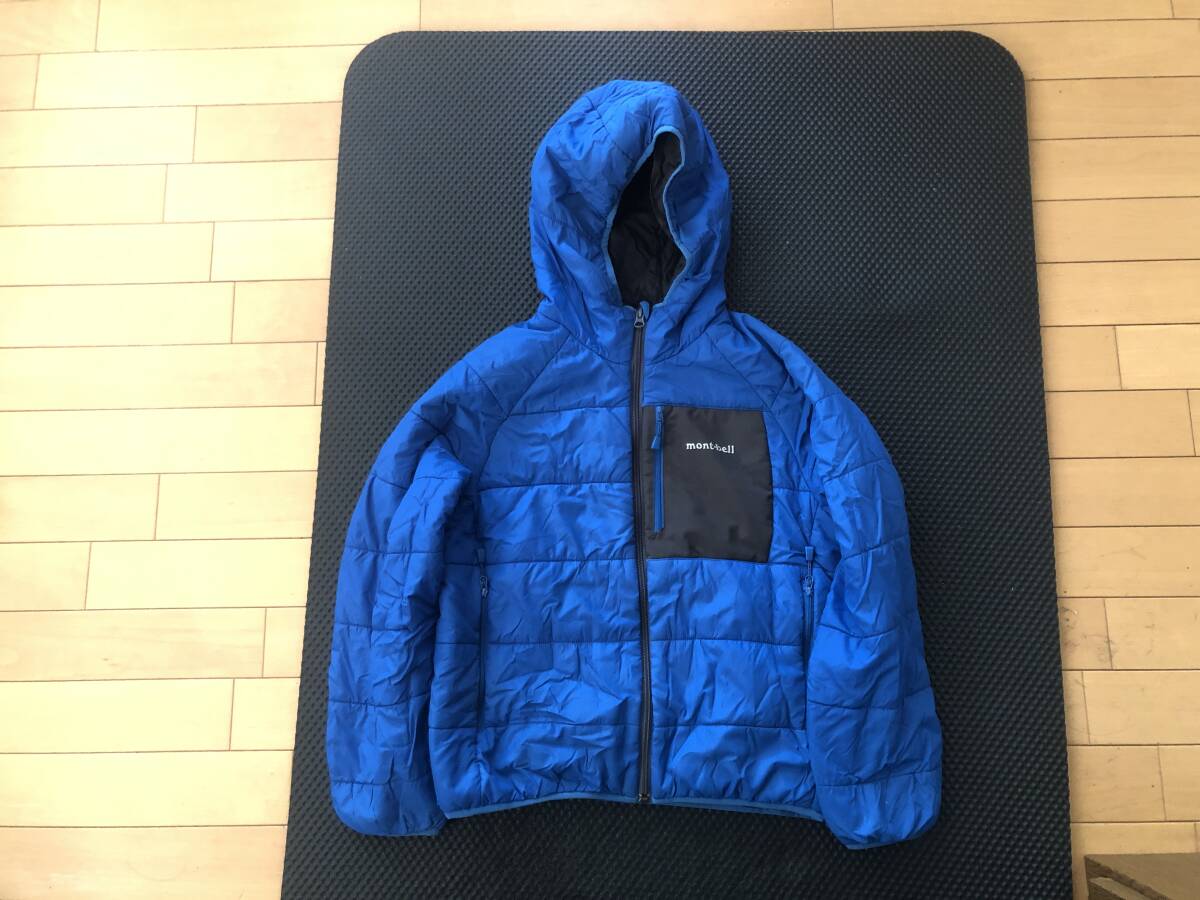 子供用ダウンジャケット モンベル montbell 150サイズ リバーシブル拍卖