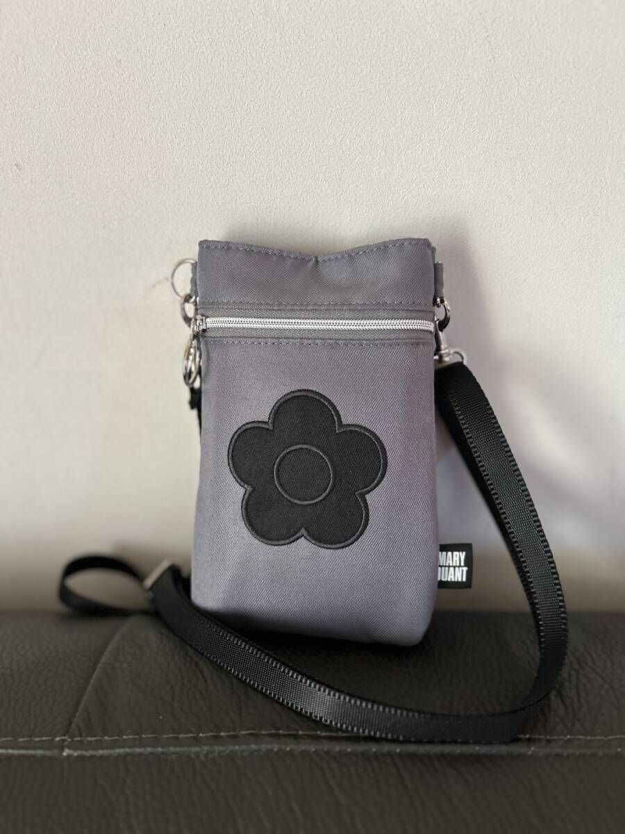 未使用マリークワント スマホショルダーバッグ拍卖